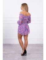 Fialová květinová sada Fialová květinová sada