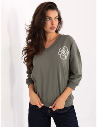 Halenka RV BZ A891.21P khaki barva