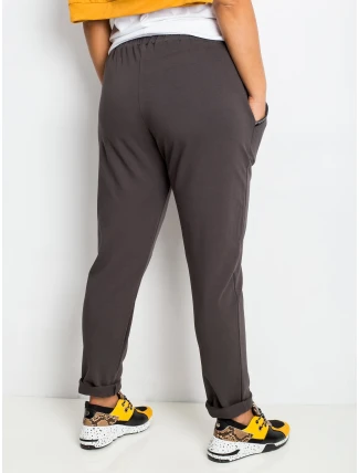 Tepláky RV DR 4765.52 tmavě khaki