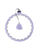 Hula hop HMS HHM14 s magnety, závažím a počítadlem fialové barvy