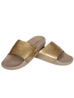 Pantofle X4PS02 zlatá - Emporio Armani