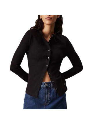 CALVIN KLEIN JEANS DÁMSKÝ SVETR S TEXTUROU CALVIN KLEIN JEANS DÁMSKÝ SVETR S TEXTUROU