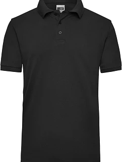 Daiber JN 801 Pánské pracovní piqué polo z těžké bavlny 02.0801 black