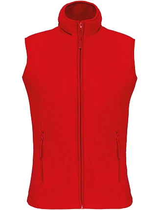 Kariban K 906 Dámská mikrofleecová vesta "Melodie" 20.K906 red Kariban K 906 Dámská mikrofleecová vesta "Melodie" 20.K906 red