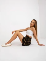 Šortky D73771M62233KA černá