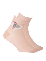 TENKÉ PONOŽKY BARVA 2-6 LET DÍVKY ROSE 24-26 TENKÉ PONOŽKY BARVA 2-6 LET DÍVKY ROSE 24-26