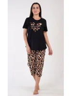 Dámské pyžamo kapri Beautiful Dámské pyžamo kapri Beautiful