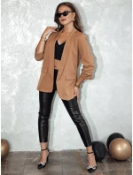 Dámské sako ELEGANTIS cappuccino FashionStreet PY0110 Dámské sako ELEGANTIS cappuccino FashionStreet PY0110