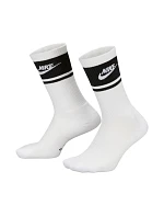Nike Everyday Elevated Crew 3 páry bílých a černých ponožek IM7949 901 Nike Everyday Elevated Crew 3 páry bílých a černých ponožek IM7949 901