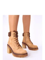 Boty na podpatku model 222346 Solea Boty na podpatku model 222346 Solea