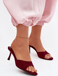 Klapky na podpatku model 227943 Step in style