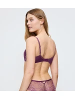 Dámská podprsenka Wild Gardenia Florale W - PURPLE fialová 0049 - TRIUMPH