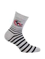 Chlapecké vzorované ponožky Wola W44.P01 U44.P01 33-38