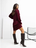 RV SK šaty A1059.17 burgundy