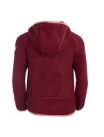 Trollkids Dívčí bunda Mandal Jacket fleecová bunda s kapucí pro dívky červená (358-219)