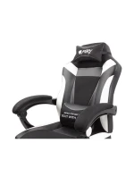 HERNÍ ŽIDLE FURY AVENGER M+ BLACK & WHITE NFF-1710