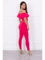 Sada s volánky malinová Sada s volánky malinová