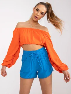 Šortky D73761M61531KA modré