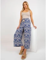 Kalhoty D73770R62237A tmavě modré