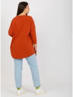 Halenka VI BZ 2911.82P tmavě oranžová Halenka VI BZ 2911.82P tmavě oranžová