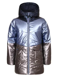 Dětský kabát nax NAX FEREGO metal blue