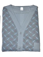 Pánské rozepínací pyžamo Gucio dł/r M-2XL Pánské rozepínací pyžamo Gucio dł/r M-2XL