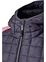 Daiber JN 771 Dámská pletená hybridní bunda 02.0771 pink melange/anthracite melange Daiber JN 771 Dámská pletená hybridní bunda 02.0771 pink melange/anthracite melange