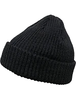 Flexfit 1502RB Žebrovaná pletená čepice 55.02RB black