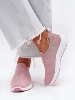 Nazouvací Textilní Sportovní Boty Dámské Černé Minstina