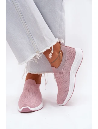 Nazouvací Textilní Sportovní Boty Dámské Černé Minstina