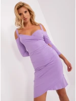 EM SK HW 20 316 šaty.30 světle fialová EM SK HW 20 316 šaty.30 světle fialová