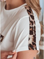 Dámské vyšívané tričko AMOROSA white FashionStreet RY2856