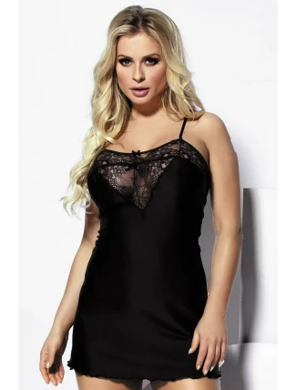 Erotická košilka Aria black - DKAREN Erotická košilka Aria black - DKAREN