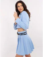 Bunda DHJ ZT 8670.16 světle modrá Bunda DHJ ZT 8670.16 světle modrá