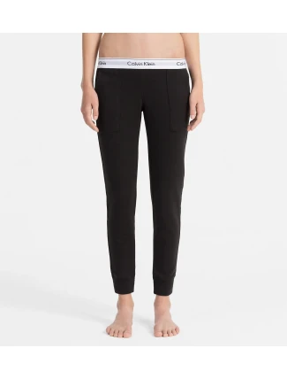 Dámské tepláky QS5716E-001 černá - Calvin Klein Dámské tepláky QS5716E-001 černá - Calvin Klein