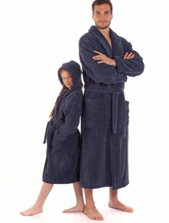 Pánský župan Athena 2116 Tmavě modrá - Vestis