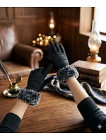 Dámské kožešinové rukavice Be Snazzy RS-006