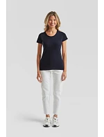 Fruit of the Loom Lady-Fit Original T Dámské tričko 16.1420 heather grey Fruit of the Loom Lady-Fit Original T Dámské tričko 16.1420 heather grey