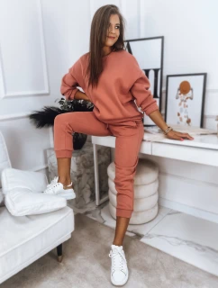 Dámská tepláková souprava ARIELLA PREMIUM lososová FashionStreet AY0725