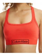 Sportovní bralette Heritage - QF6768E XM9 - červenooranžová - Calvin Klein Sportovní bralette Heritage - QF6768E XM9 - červenooranžová - Calvin Klein