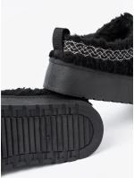 Krásné černé sněhule dámské platforma Krásné černé sněhule dámské platforma