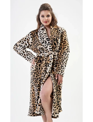 Dámský župan dlouhý se šálovým límcem Laura Dámský župan dlouhý se šálovým límcem Laura