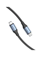USB-C na USB-C Vention USB 4.0 5A 40Gbps opletený kabel 1m