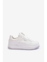 Dámské Sportovní Boty Sneakersy Big Star MM274354 Bílé Dámské Sportovní Boty Sneakersy Big Star MM274354 Bílé