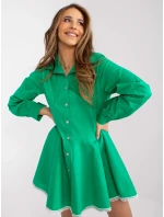 Dámské šaty-DHJ-SK-6801.63P-zelené Dámské šaty-DHJ-SK-6801.63P-zelené