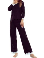 Dámské pyžamo Arleta černé - ELDAR