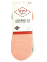 Dámské ponožky baleríny 3-P LEE COOPER 39392