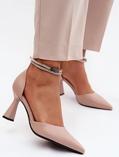 Lodičky na sloupku model 227802 Step in style