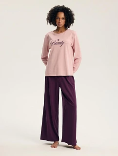 Dámské pyžamo Henderson 45443 Galla, dlouhé rukávy, velikosti S–3XL