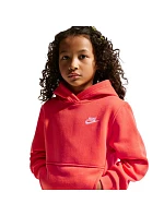 Dětská mikina Nike Sportswear Club Fleece oranžová FD3000 842 Dětská mikina Nike Sportswear Club Fleece oranžová FD3000 842